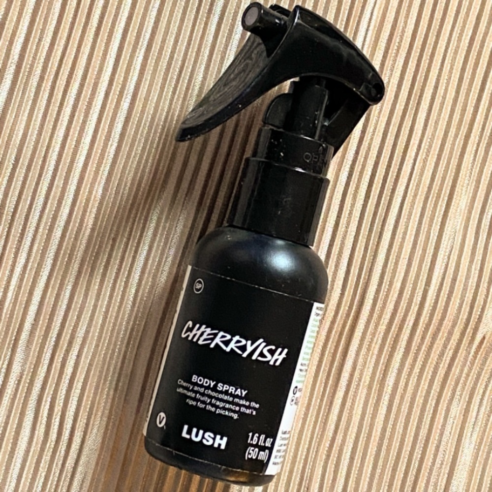 LUSH Cherryish Black Body Spray - 1.6 fl oz
